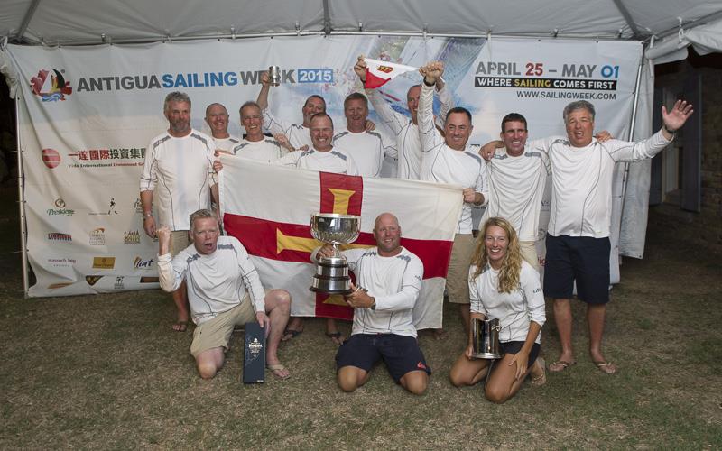 Ross Applebey's Oyster 48, Scarlet Oyster crewed by the Guernsey Yacht Club was the winner of CSA Racing 5 with eight straight wins - photo © Ted Martin / Photofantasyantigua