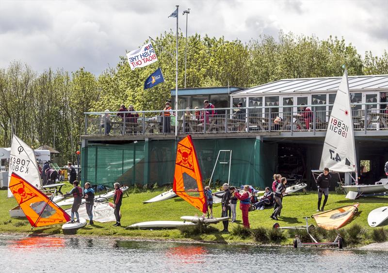 RYA Push the Boat Out at Notts County SC photo copyright David Eberlin taken at Notts County Sailing Club