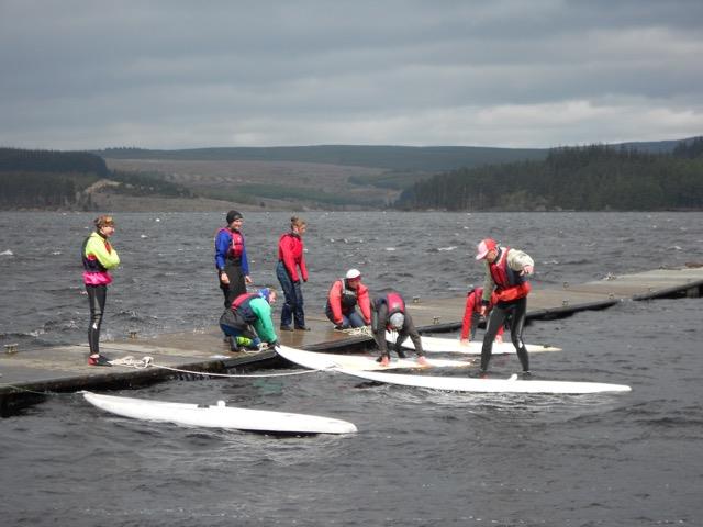 Gales don't stop Kielder Water Pushing the Boat Out photo copyright John Scullion taken at Kielder Water Sailing Club