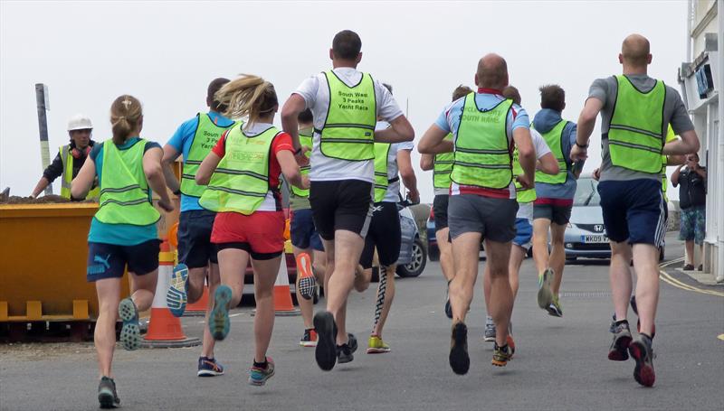 Running in the South West 3 'Peaks' Yacht Race photo copyright Mary Alice Pollard taken at 