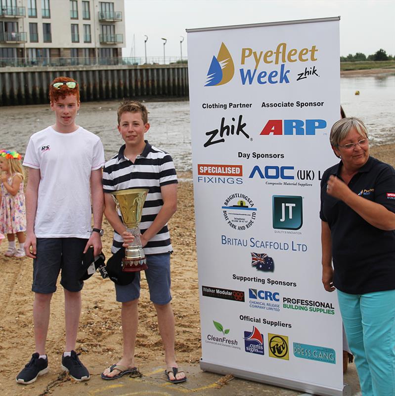 Day 4 of Zhik Pyefleet Week at Brightlingsea  photo copyright Fiona Brown / www.fionabrown.com taken at Brightlingsea Sailing Club