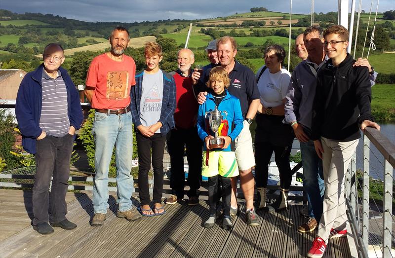 Shearwater Sailing Club win the Gilmer Trophy photo copyright John Mulholland taken at Bristol Avon Sailing Club