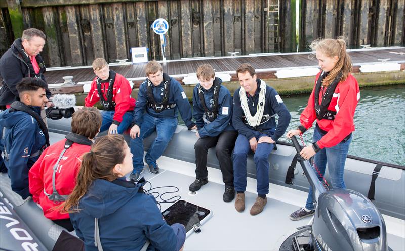 A sustainable Docking RIB built by Land Rover BAR apprentices  photo copyright Harry KH / Land Rover BAR taken at 