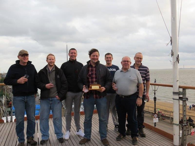 Leigh-on-Sea SC Brass Monkey prize winners photo copyright Carol Charles taken at Leigh-on-Sea Sailing Club
