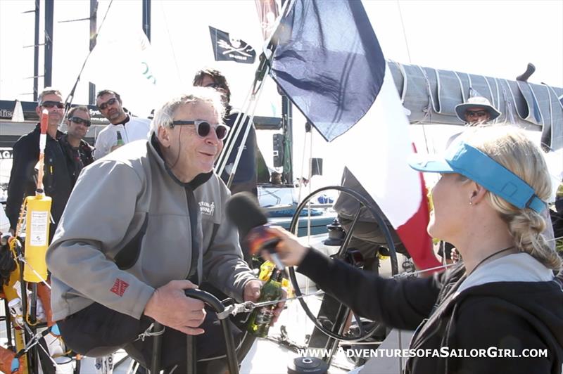 Eric de Turckheim reflecting on the Rolex Sydney Hobart Yacht Race photo copyright www.AdventuresofaSailorGirl.com taken at Cruising Yacht Club of Australia