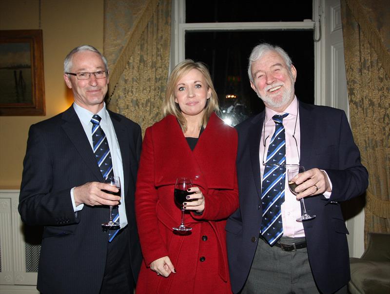 Hal Fitzgereald, Commodore Wicklow Sailing Club Patricia Greene from Volvo Car Ireland, Theo Phelan Race Organiser Wicklow Sailing Club, were at the at the launch of 18th Volvo Round Ireland Yacht Race which was held in the Royal Irish Yacht Club - photo © Ann Egan