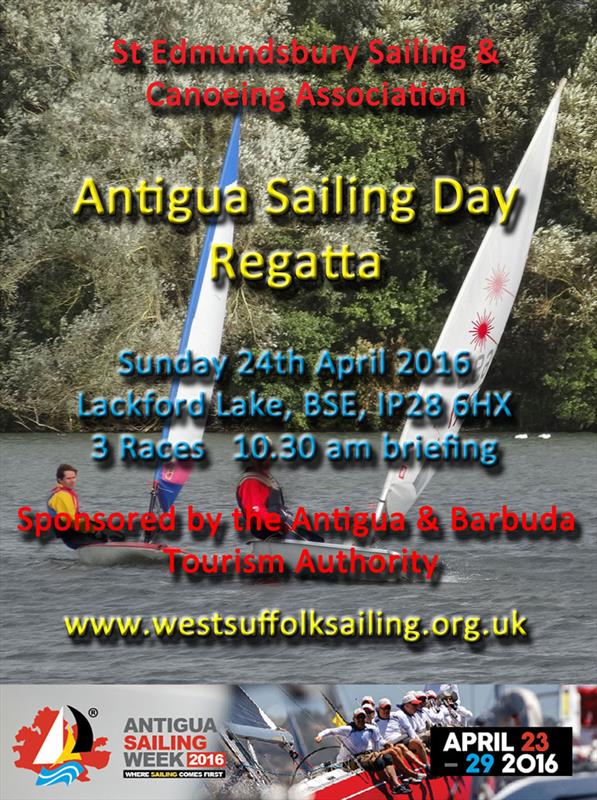 SESC Antigua Sailing Day Regatta photo copyright SESCA taken at St Edmundsbury Sailing & Canoeing Association