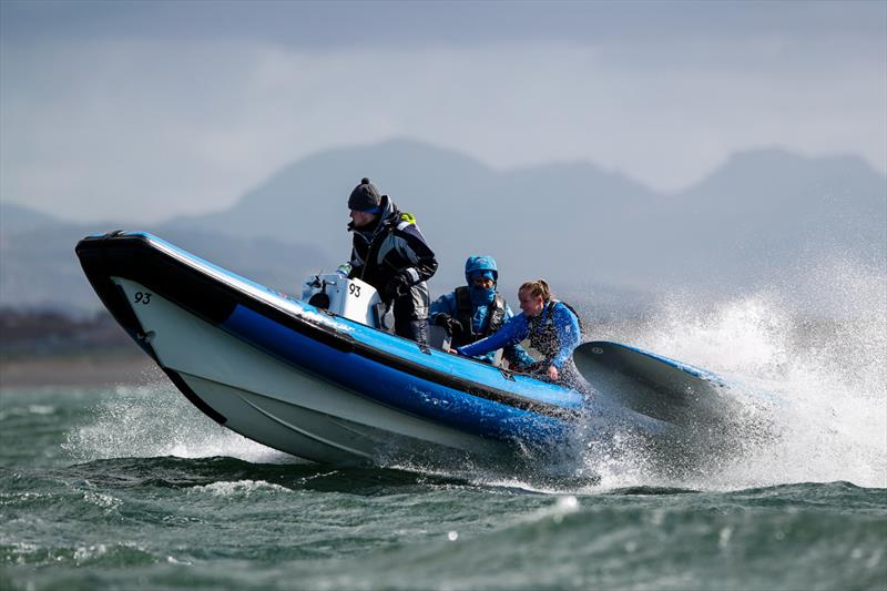 Windy Wednesday at the RYA Youth National Championships photo copyright Paul Wyeth / RYA taken at Plas Heli Welsh National Sailing Academy