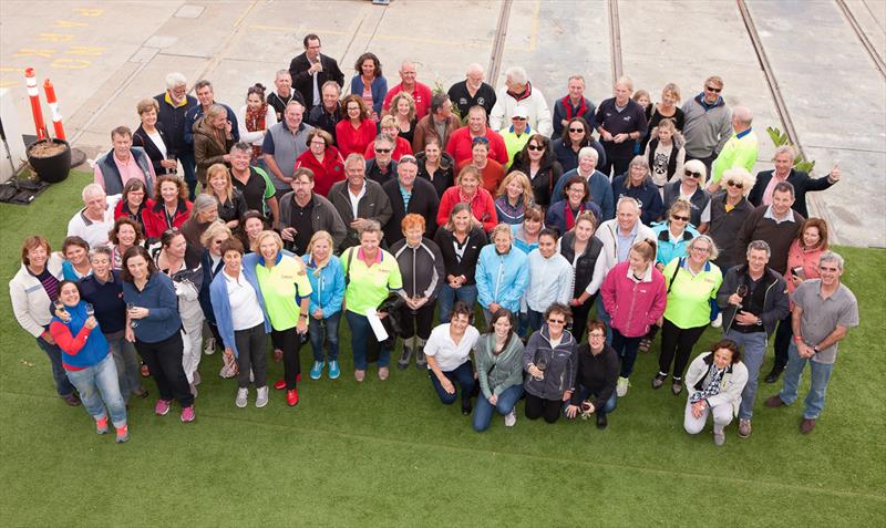 BLiSS regatta participants and race management team - photo © Steb Fisher Photography