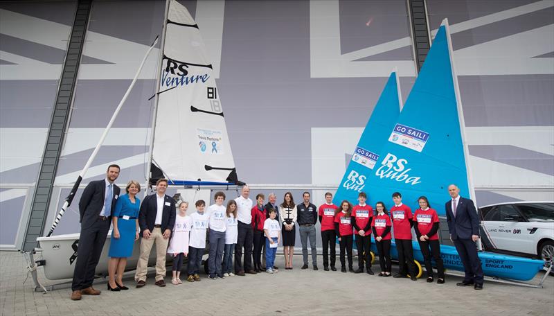HRH with the 1851's 2016 Sailing Projects - photo © Lloyd Images / Ben Ainslie Racing