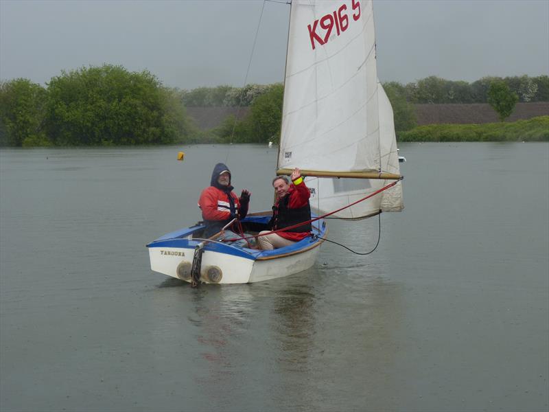 Wrexham MP Ian Lucas tried his hand at sailing to help Push the Boat Out in North Wales photo copyright Hamish Stuart taken at Gresford Sailing Club