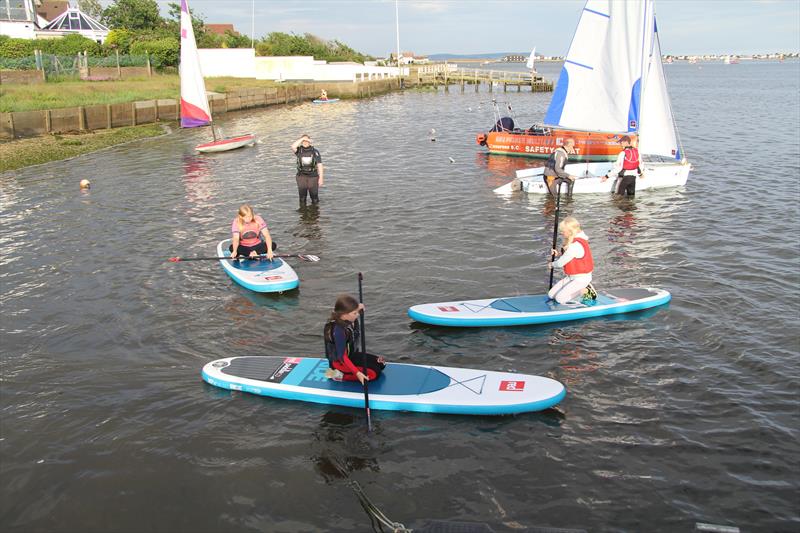 Open Day (Push The Boat Out) and New Members Party 2016 at Mudeford SC photo copyright Geoff Harwood taken at Mudeford Sailing Club