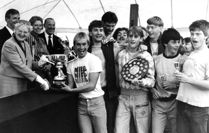 Southport Sailing Club win including Ian Southworth, Johnathan Hayes, Dave Hayes, Chris Parker, Peter McCrystal, Phil Ford, Andy Monk, Andy Mace win the West Lancs 24 hour race photo copyright WLYC taken at West Lancashire Yacht Club