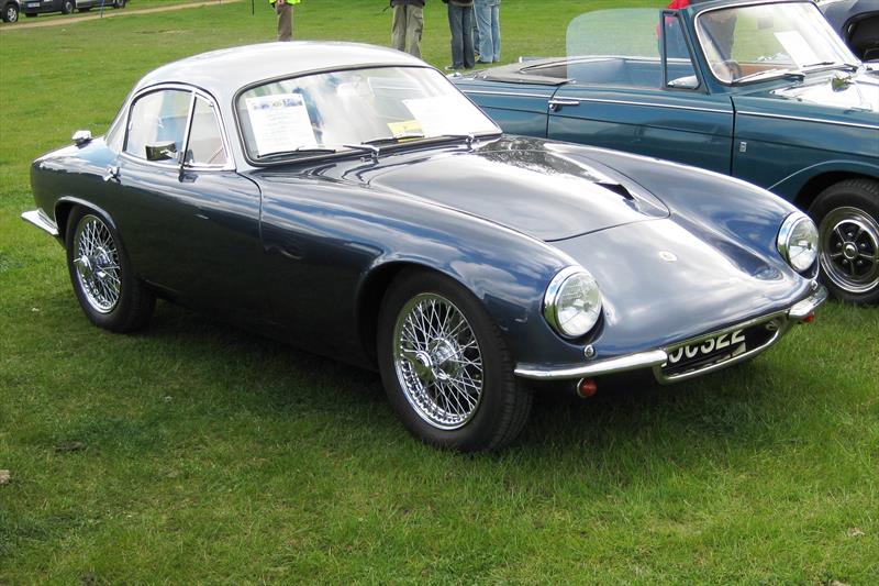 When made in GRP, top class performance dinghies and top class performance cars share a lot in common. The Lotus Elite/Type 14 was known as the 'racing car for the road'; like the 505, a perfect mix of form and function - photo © Wikiwand