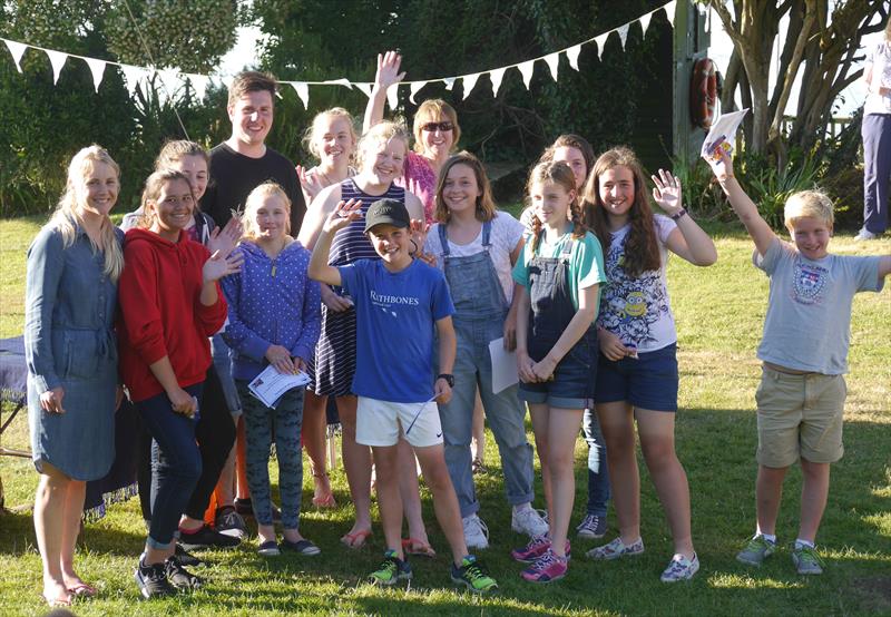 Fun fleet with Sarah Ayton at Chichester Yacht Club Dinghy Week - photo © CYC