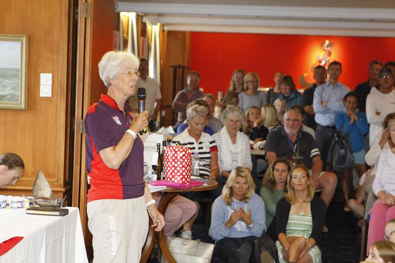 Jenny Wilson at Royal Lymington Yacht Club Youth Week - photo © Justin Parry