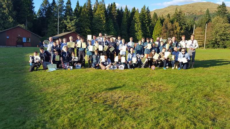 Scottish National Scout Regatta winners photo copyright Neil McLaren taken at 