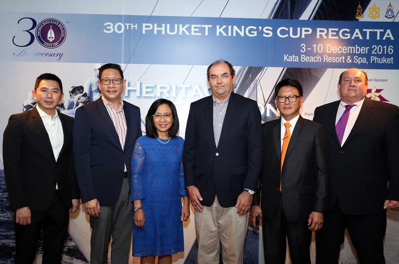 The general committee of The Phuket King's Cup Regatta photo copyright Tanyaporn Kanchanahoti taken at Royal Varuna Yacht Club