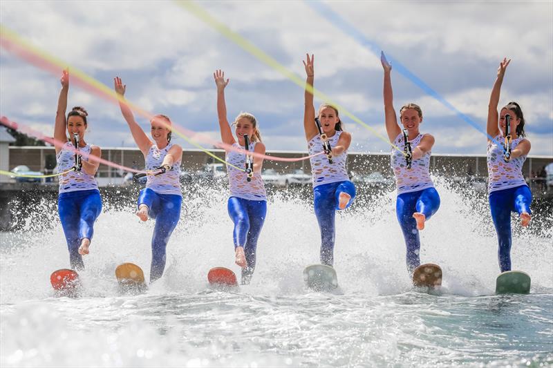 Stars Downunder Waterski and Stunt Show at the Festival of Sails photo copyright Craig Greenhill taken at Royal Geelong Yacht Club