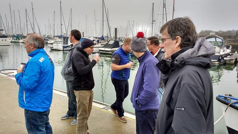 Armchair hecklers photo copyright LTSC taken at Lymington Town Sailing Club