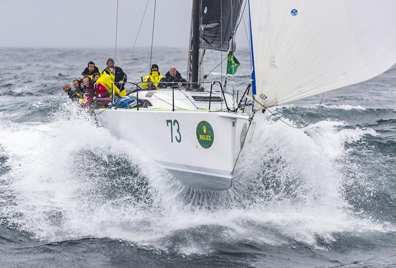 Matador surfing their way to Hobart  in the Rolex Sydney Hobart Yacht Race photo copyright Daniel Forster / Rolex taken at Cruising Yacht Club of Australia