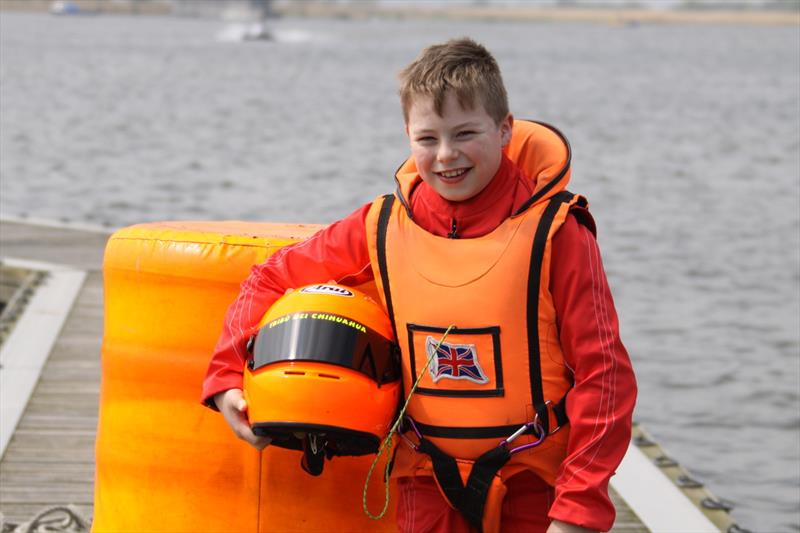Thomas Mantripp, aged 15, RYA British powerboat GT15 and British Sprint champion photo copyright YJA taken at 