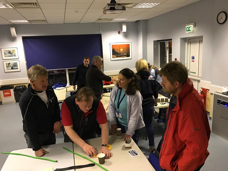 Great Britain's Blind Sailing team prepare for the 2017 Blind Fleet Racing Worlds in Houston photo copyright Blind Sailing taken at 