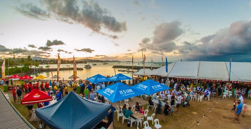 Airlie Festival of Sailing at sunset photo copyright Vampp Photography taken at Whitsunday Sailing Club