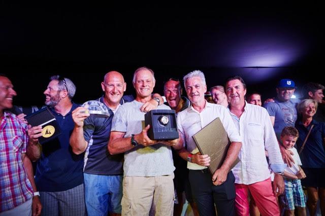 Prize giving at Les Voiles de St. Barth - photo © Gramm Michael