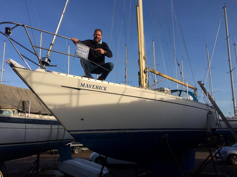 Dutch entrant Mark Slats was quick to purchase a Rustler 36 yacht to sail in the Golden Globe Race - photo © Mark Slats