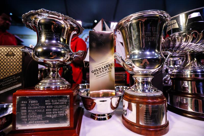 Trophies and prizes at the 50th Antigua Sailing Week photo copyright Paul Wyeth / www.pwpictures.com taken at Antigua Yacht Club