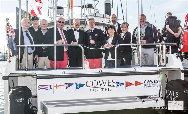 Cowes United is launched - photo © David & Alex Irwin / www.sportography.tv