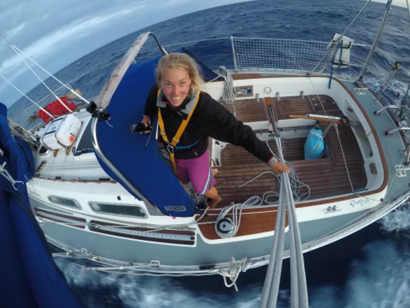 Solo yachtswoman Susie Goodall photo copyright Susie Goodall taken at 