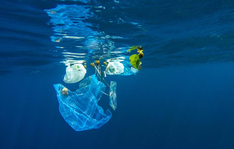Plastics in the sea - photo © Volvo Ocean Race 