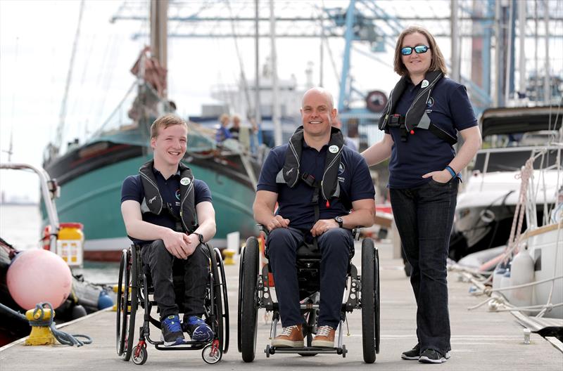 Mark Pollock launches Watersports Inclusion Games for Children & Teenagers in Dun Laoghaire photo copyright INPHO / Morgan Treacy taken at Irish Sailing Association