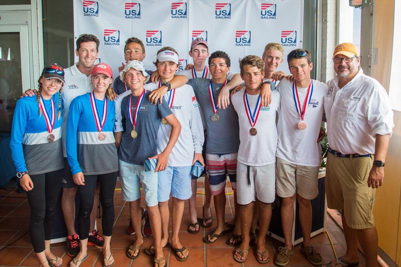 U.S. Youth Sailing Championship photo copyright US Sailing / Will Ricketson taken at Corpus Christi Yacht Club