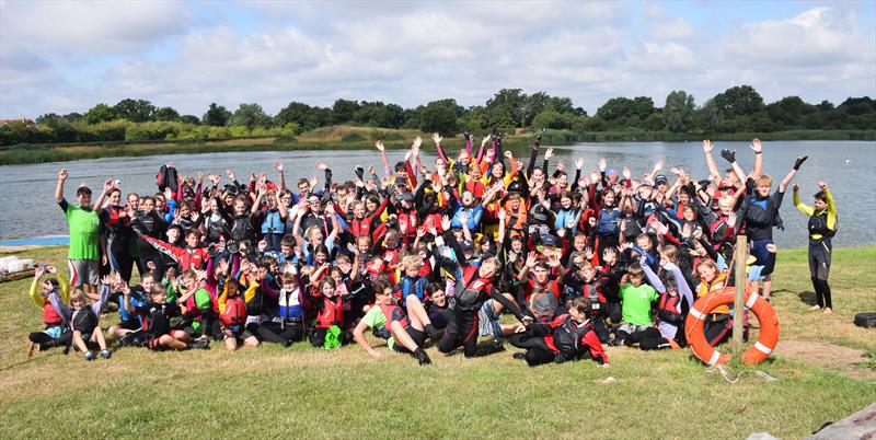 Blackwater Cadet Week photo copyright Kate Stewart taken at Blackwater Sailing Club