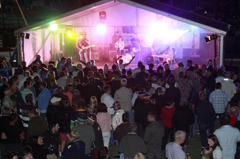 Live band at the Festival of Sails in 2014 photo copyright Teri Dodds taken at Royal Geelong Yacht Club