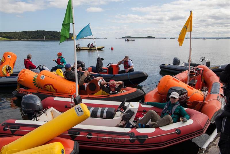 Waiting for wind at the Dalgety Bay SC Annual Regatta photo copyright Ruby Rennie taken at Dalgety Bay Sailing Club