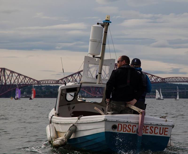 Rescue team at the Dalgety Bay SC Annual Regatta photo copyright Ruby Rennie taken at Dalgety Bay Sailing Club