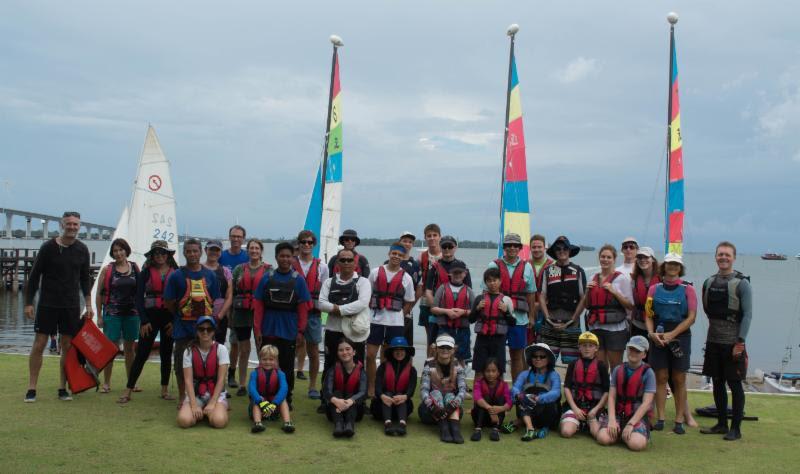 Royal Brunei Yacht Club sailors during Bart's Bash 2017 photo copyright Royal Brunei Yacht Club taken at Royal Brunei Yacht Club