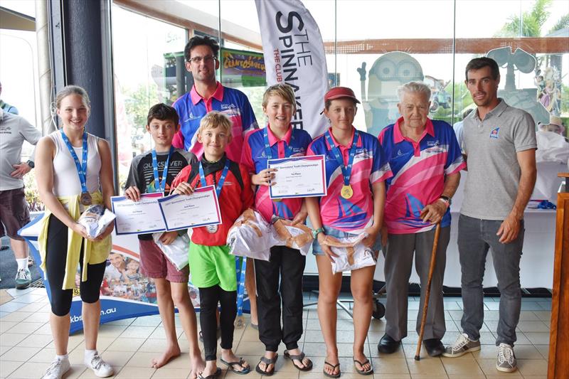 Mat Belcher visits the Queensland Youth Championships photo copyright Chris Ison taken at Keppel Bay Sailing Club