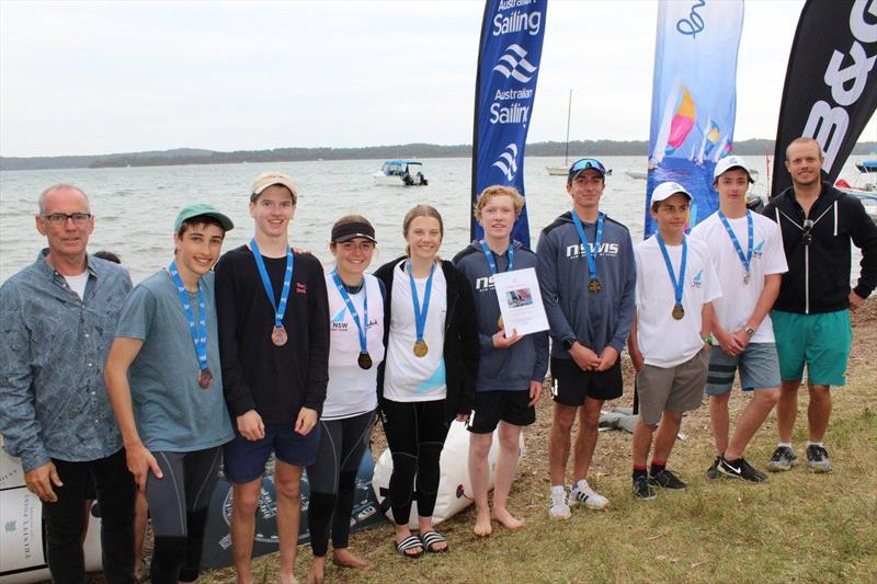 Tom Burton visits the NSW Youth Championships photo copyright Right On Photography taken at South Lake Macquarie Amateur Sailing Club