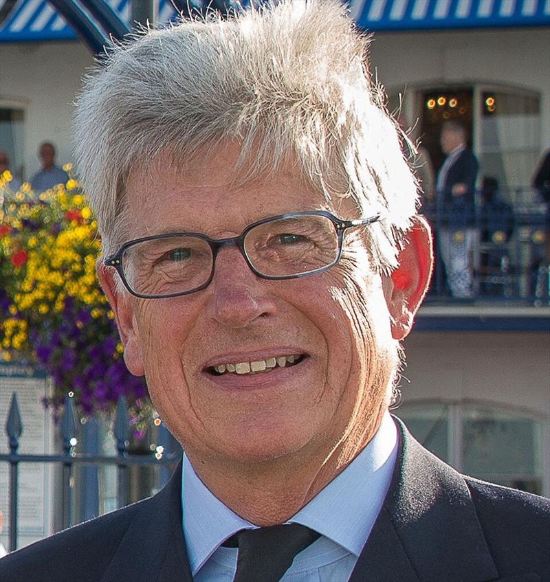 David Gower, new Cowes Classic Week Regatta Chairman photo copyright RLYC taken at Royal London Yacht Club