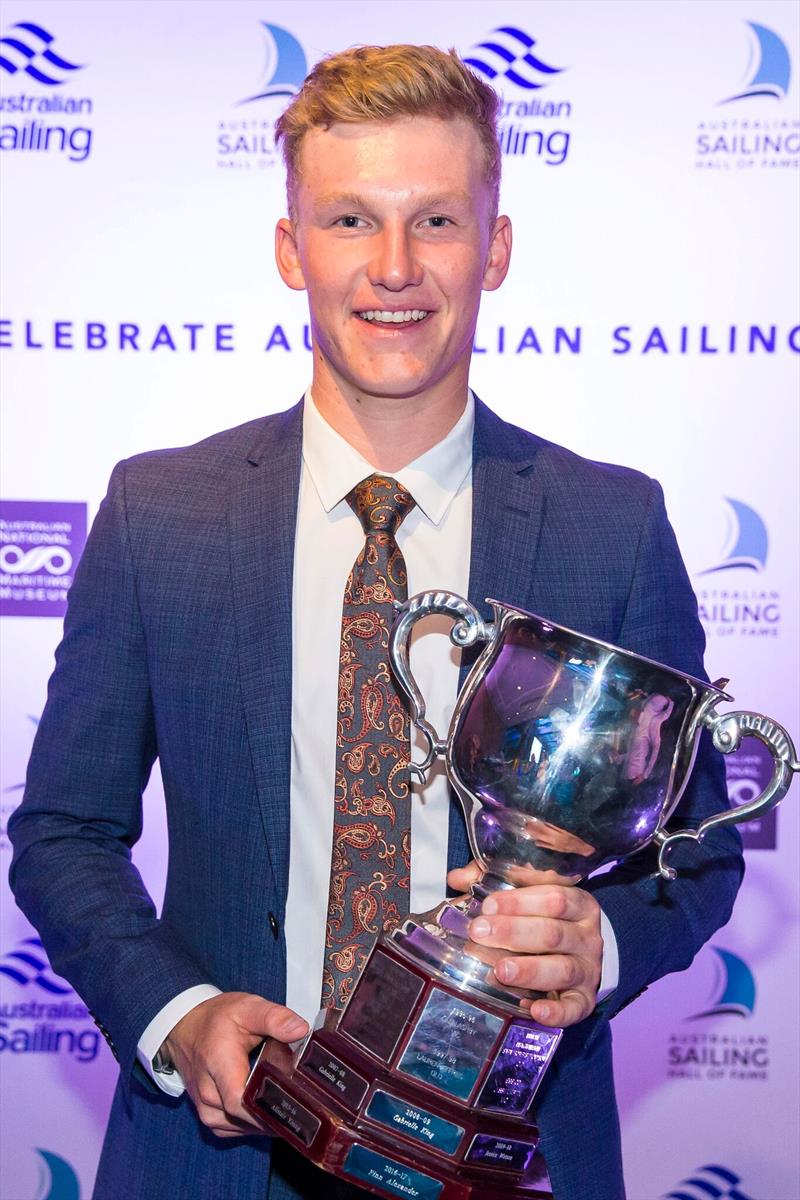 Finn Alexander wins Young Sailor of the Year at the Australian Sailing Awards photo copyright Australian Sailing taken at Australian Sailing
