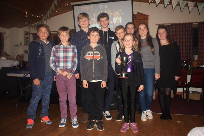 The 2nd placed RYA Club trophy team during the Dalgety Bay SC Celebration of 2017 - photo © Ruby Panter
