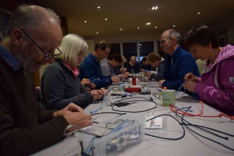 Learn to Splice Evening at Ripon SC photo copyright Gail Jackson taken at Ripon Sailing Club