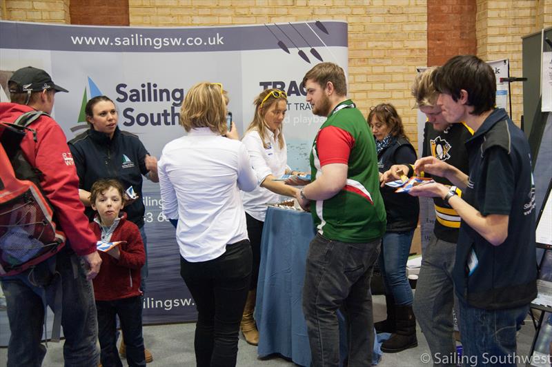 First birthday celebrations for Sailing Southwest at the RYA Dinghy Show 2018 - photo © Sailing Southwest