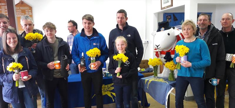 Ullswater Yacht Club Daffodil Regatta winners photo copyright Pauline Thompson taken at Ullswater Yacht Club