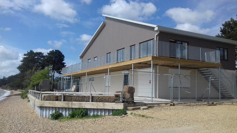 The new Netley Sailing Club photo copyright David Henshall taken at Netley Sailing Club